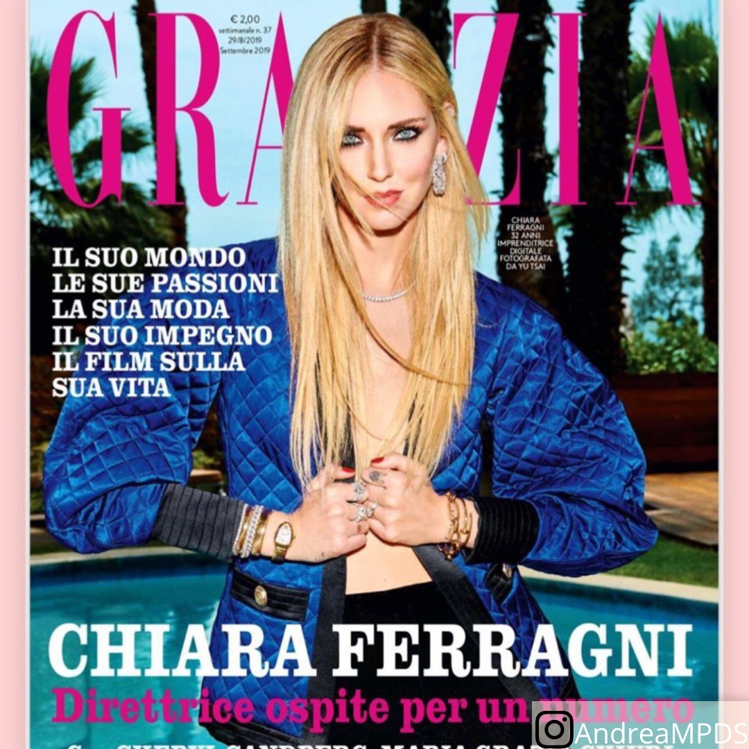 Chiara Ferragni cover magazine
